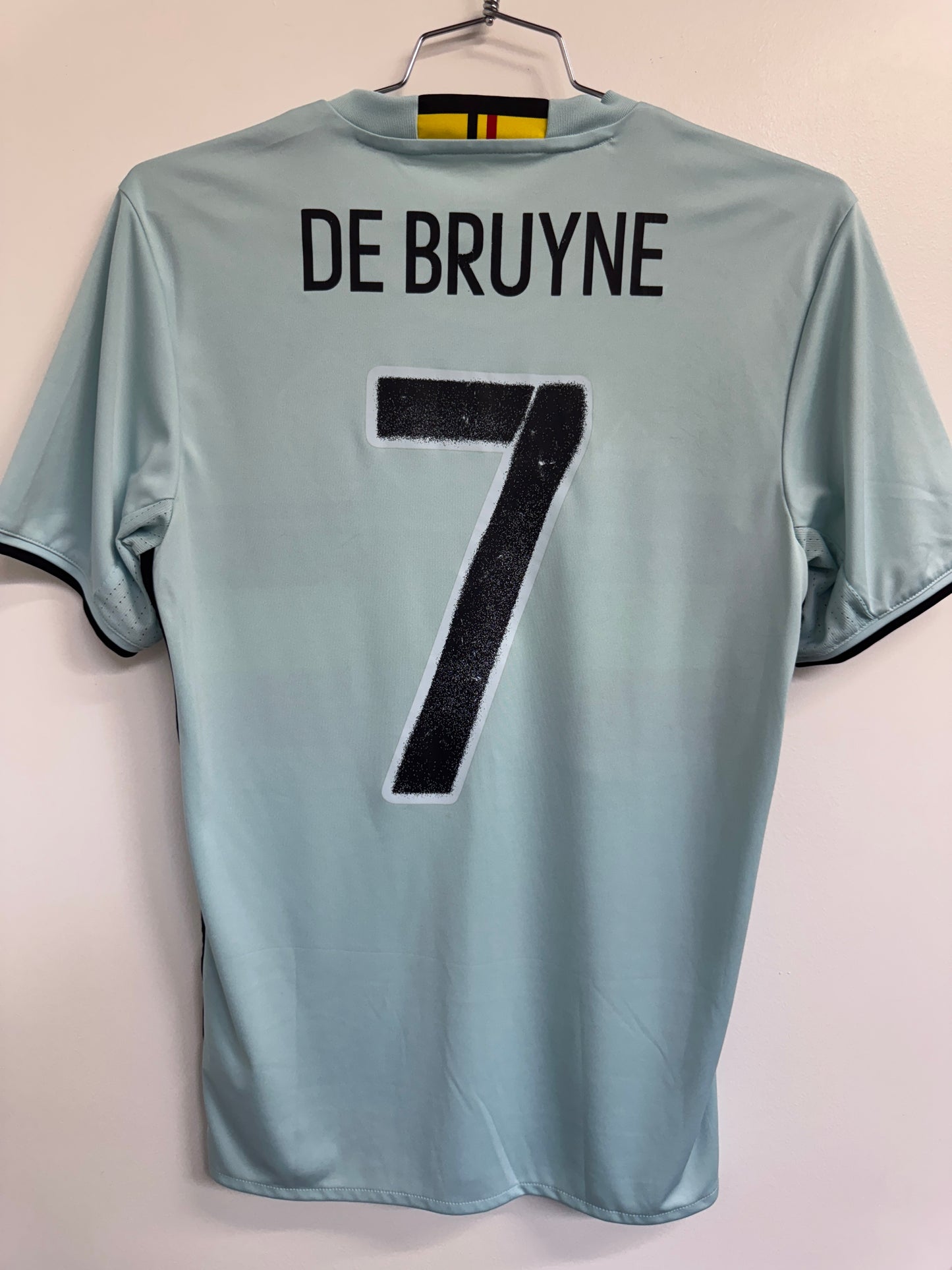 Belgium 2016 De Bruyne #7 Away Shirt - S