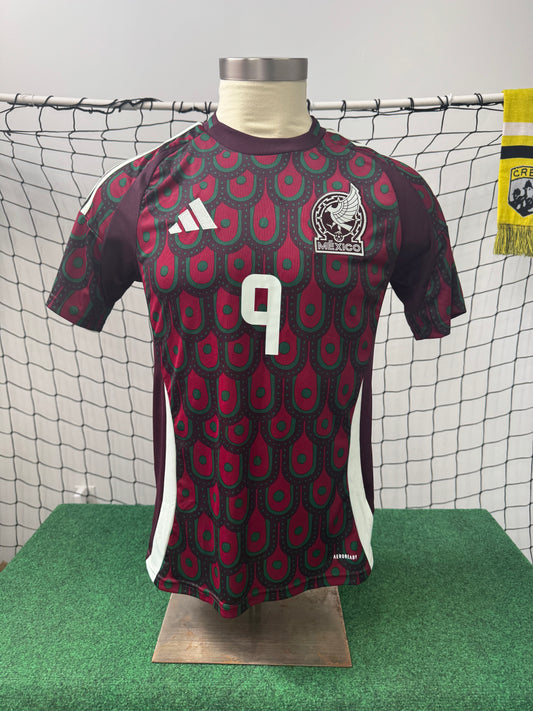 Mexico 2024/25 Raul Jimenez #9 Special Edition Dia De Los Muertos Day of the Dead Away Shirt | Retro Screamers