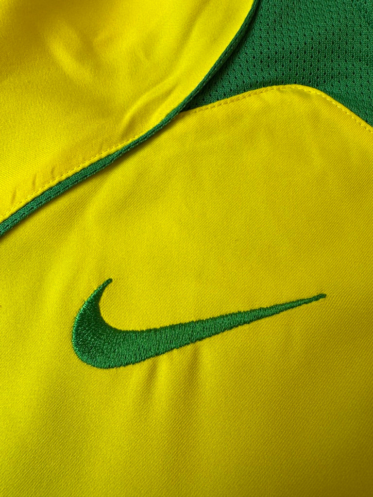 Brazil 2004 Ronaldo #9 Home Shirt - M