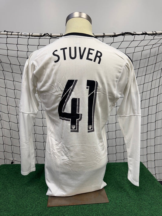 Columbus Crew 2017/18 Brad Stuver #41 Player Issue Goalkeeper Shirt | Retro Screamers