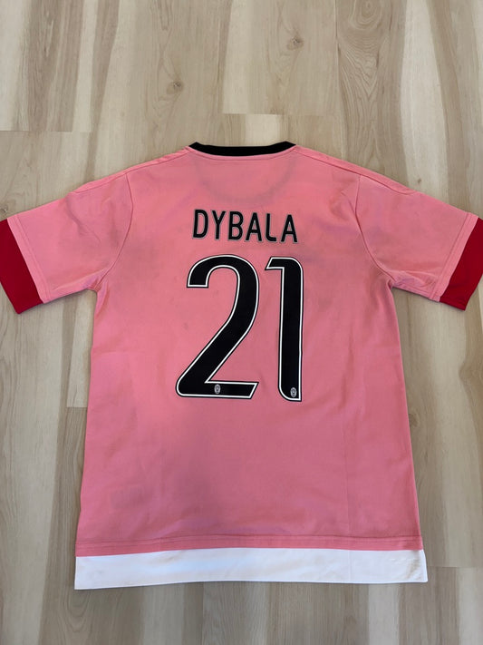 Juventus 2015 Dybala #21 Away Shirt - M