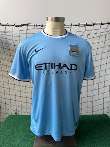 Manchester City 2013 Home Shirt - XL