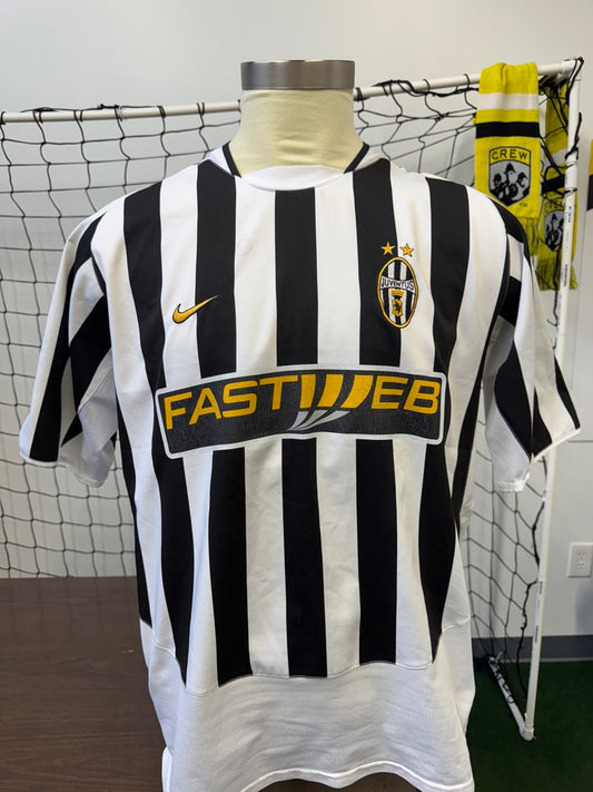 Juventus 2003 Home Shirt - XL