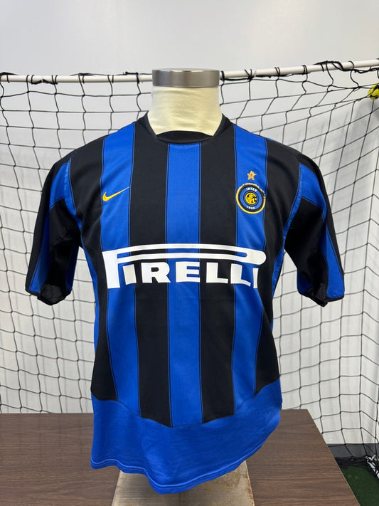 Inter Milan 2003/04 Adriano #10 Home | Retro Screamers