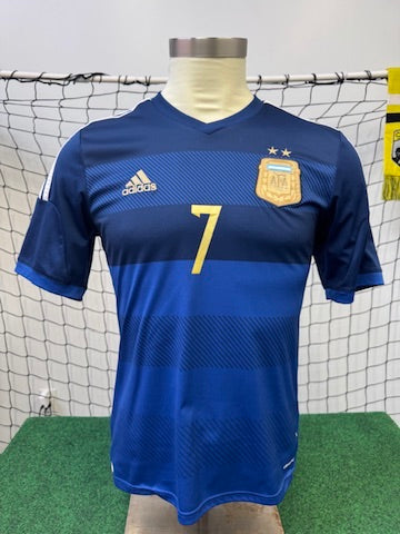 Argentina 2014/15 Di Maria #7 Away | Retro Screamers