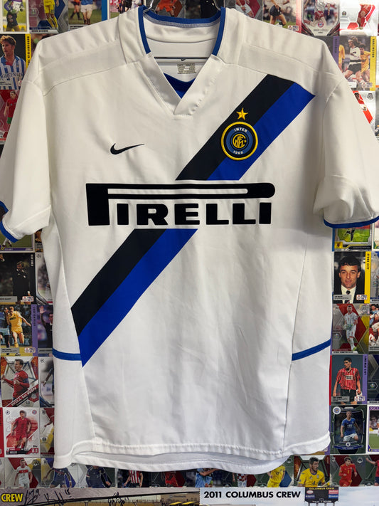 Inter Milan 2002/04 Hernan Crespo #9 Away Shirt | Retro Screamers