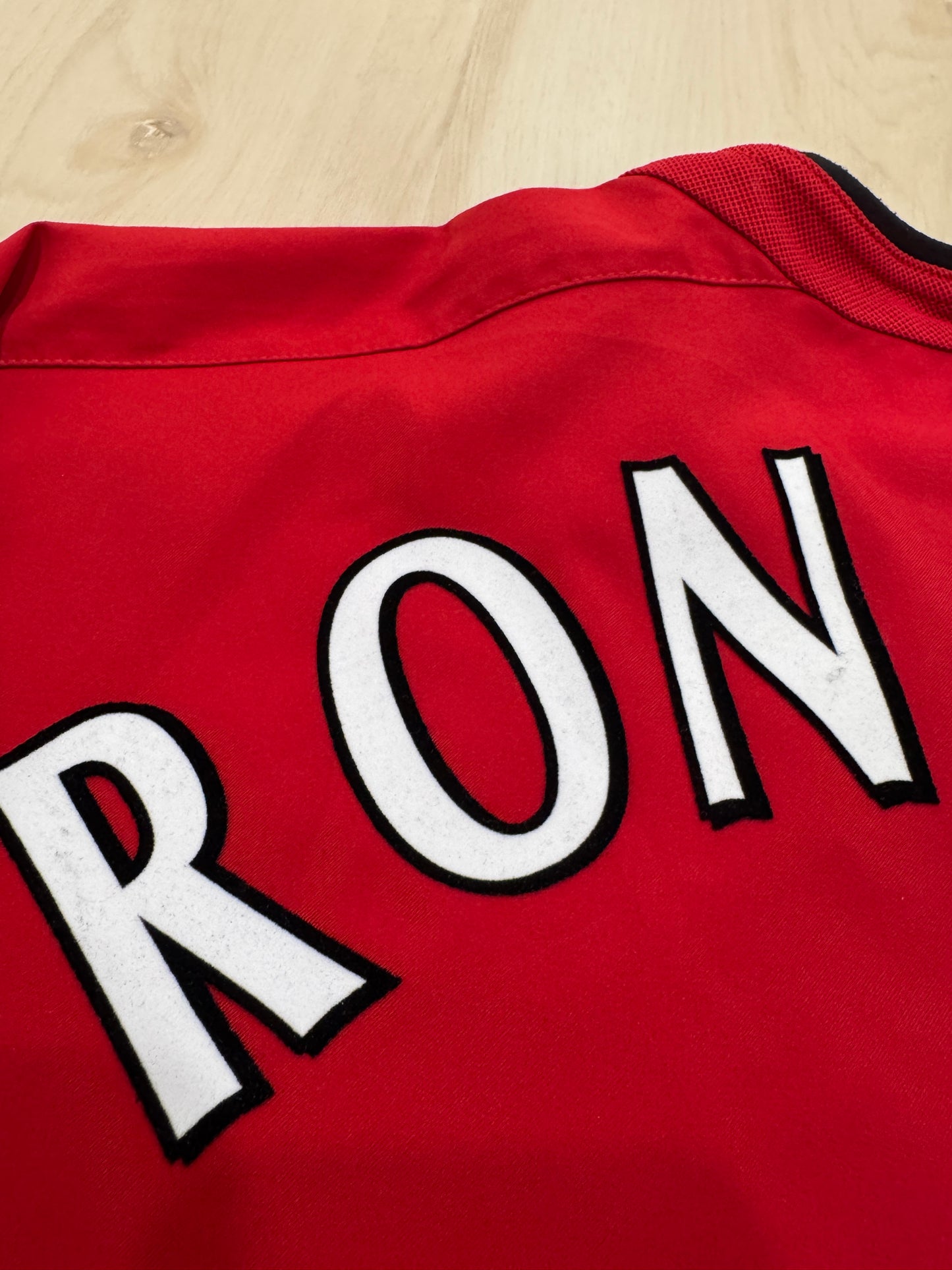 Manchester United 2003 Ronaldo #7 Home Shirt w/ Patches - L