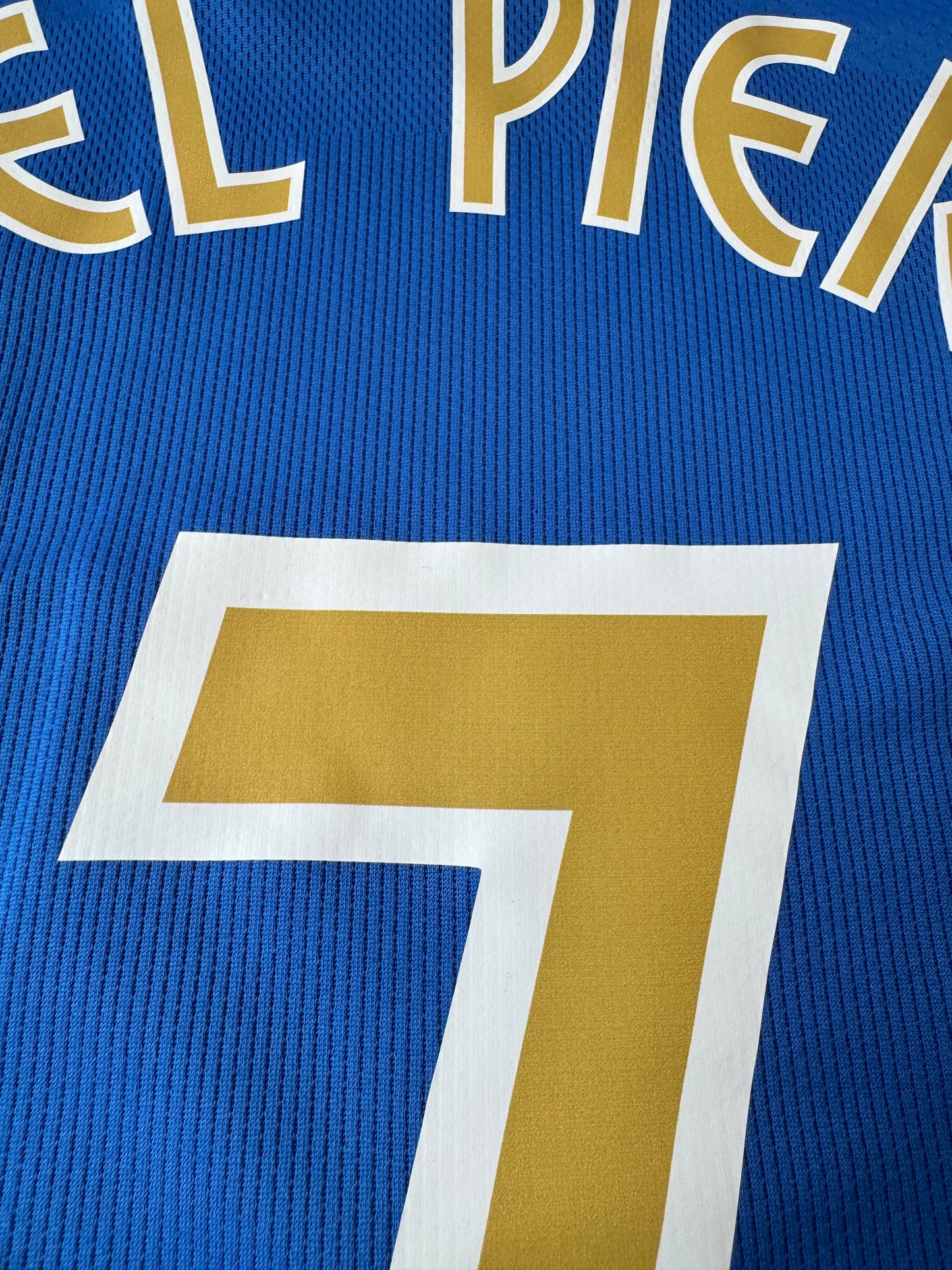 Italy 2003 Del Piero #7 Home Longsleeve Shirt - M