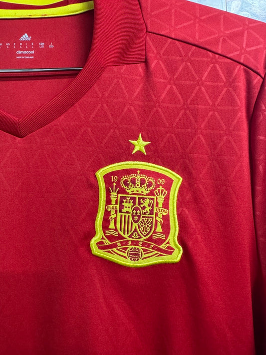 Spain 2016/17 Home Shirt | Retro Screamers