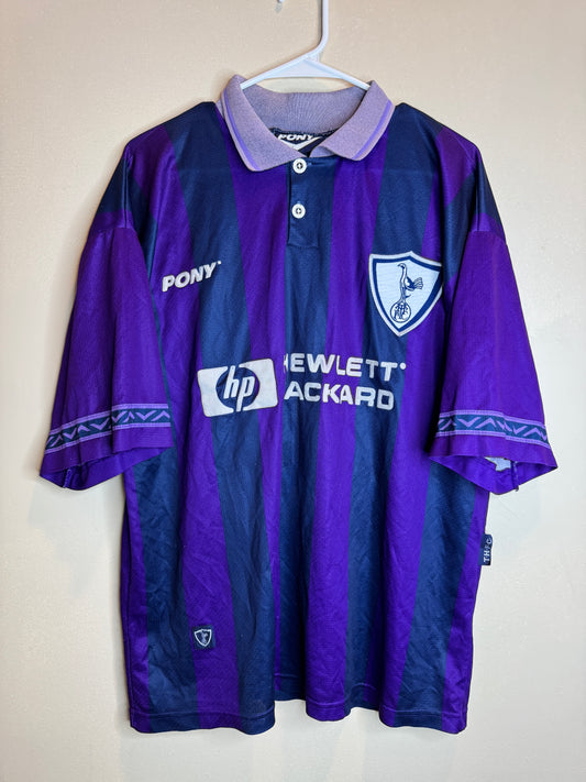 Tottenham Hotspur 1995/97 Teddy Sherringham #10 Away Shirt | Retro Screamers