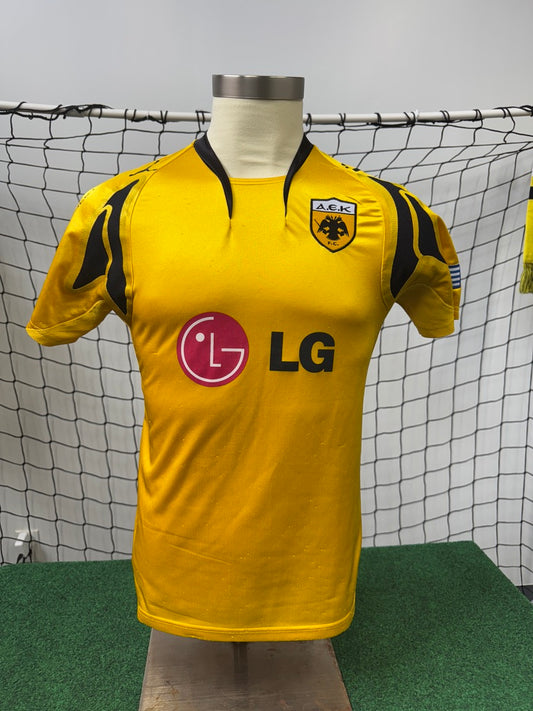 AEK Athens 2007/08 Rivaldo #10 Home | Retro Screamers