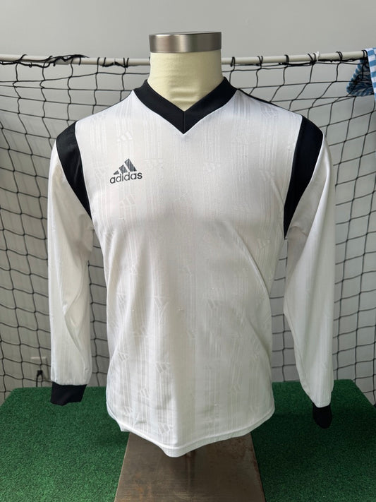 adidas 2000s Template Japanese Longsleeve Shirt - M
