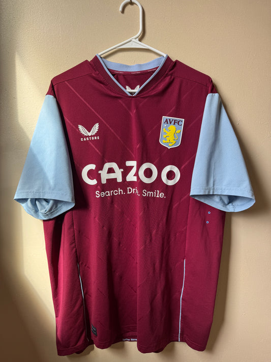 Aston Villa 2022/23 Ollie Watkins #11 Home Shirt | Retro Screamers