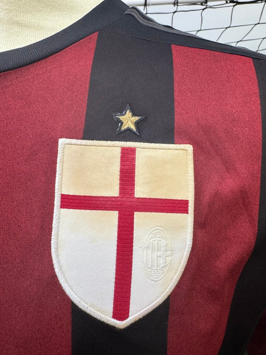 AC Milan 2015/16 Kevin Prince Boateng #27 Home Player Issue Size 10 - XL