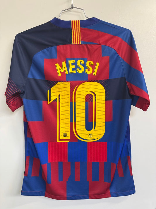 Barcelona 20th Anniversary Messi #10 Shirt - M
