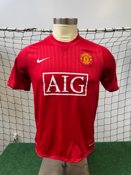 Manchester United 2007/08 Cristiano Ronaldo #7 Home | Retro Screamers