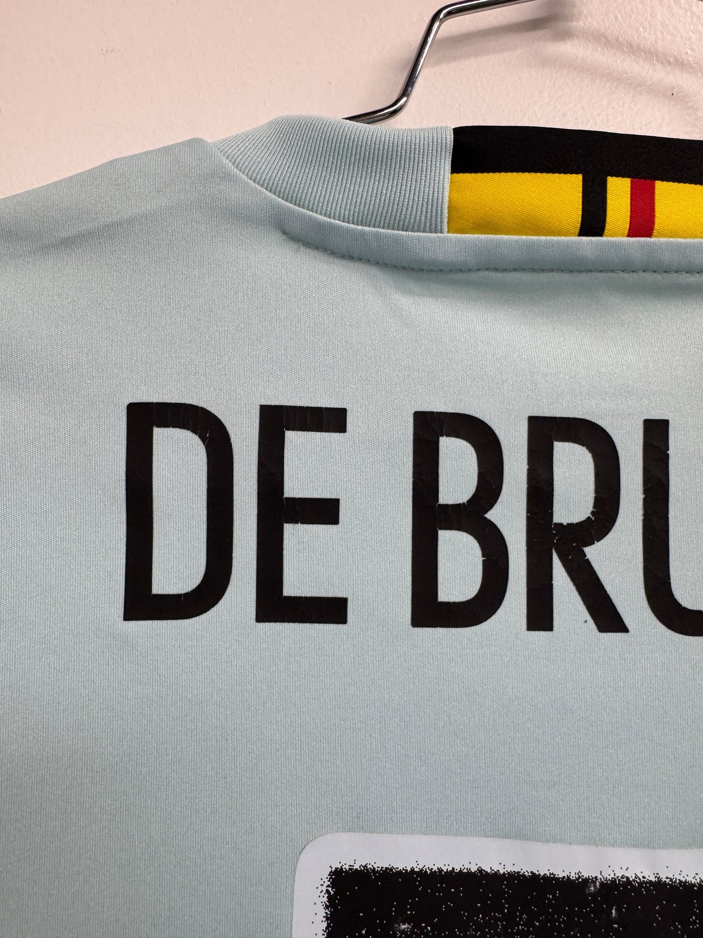 Belgium 2016 De Bruyne #7 Away Shirt - S