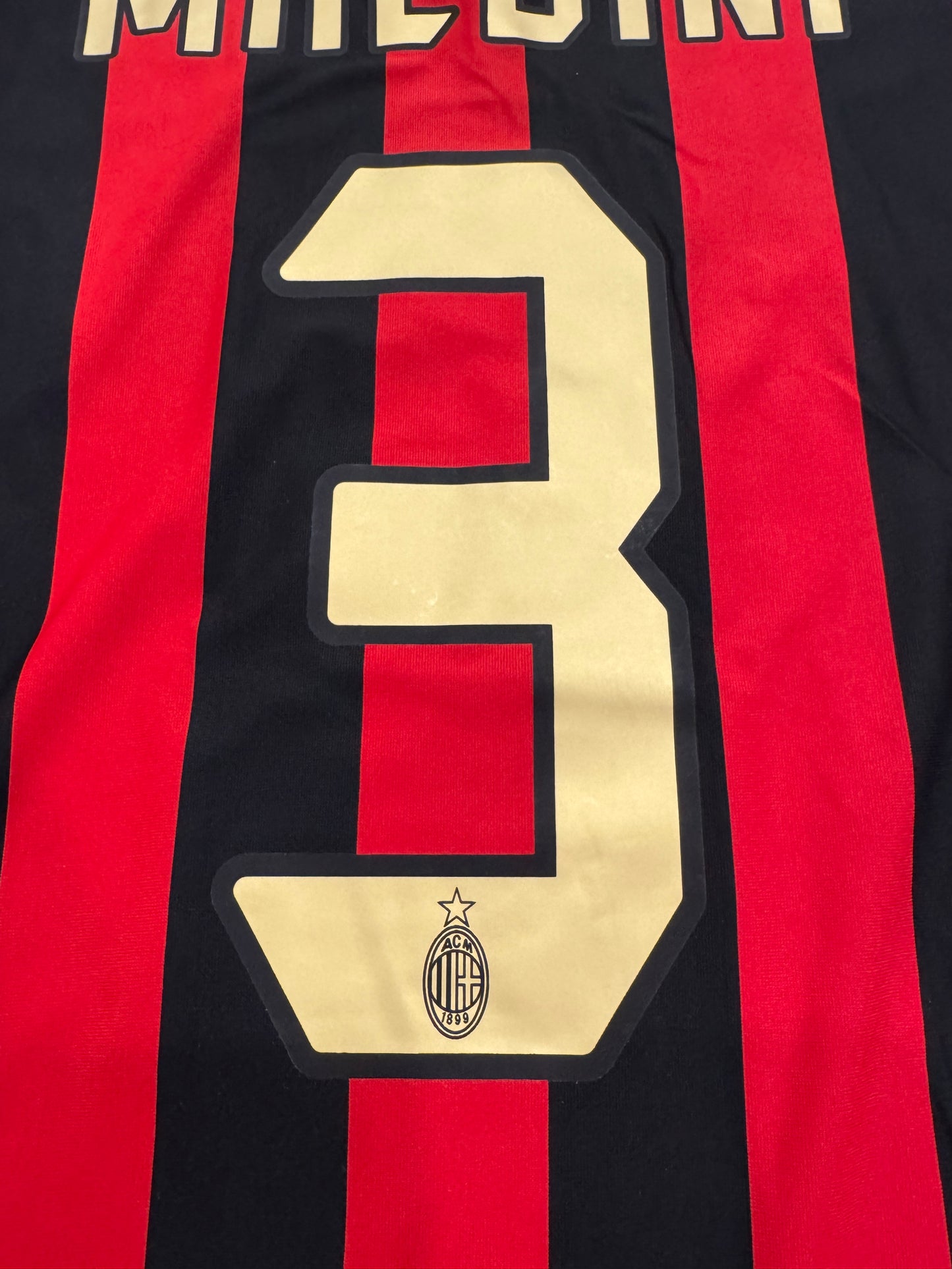 AC Milan 2005 Maldini #3 Home Shirt - XL