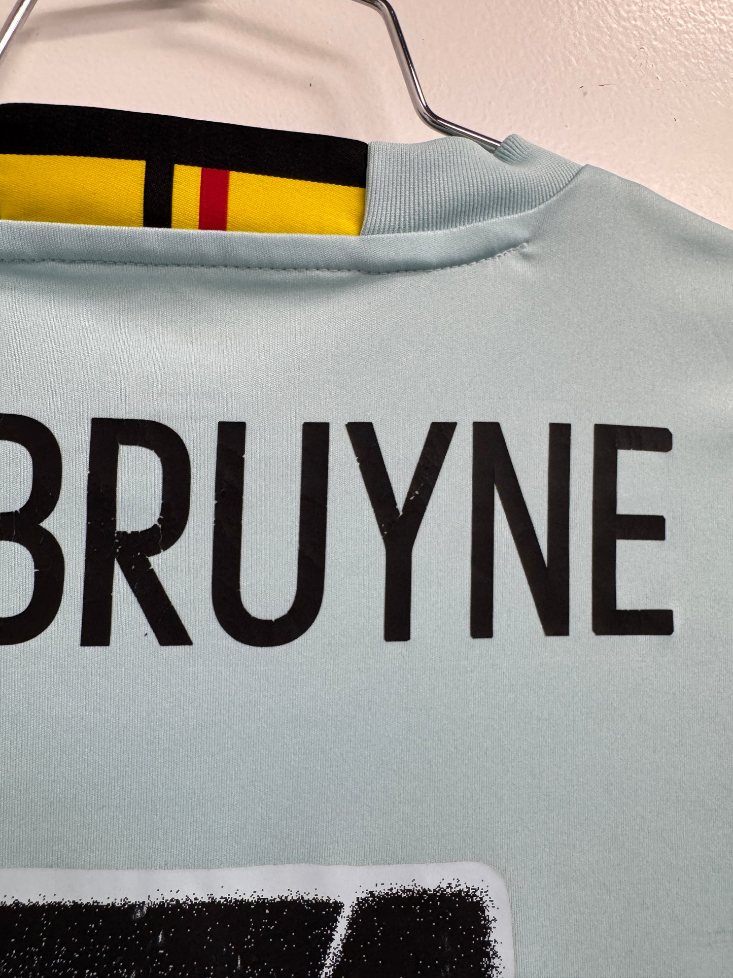 Belgium 2016 De Bruyne #7 Away Shirt - S