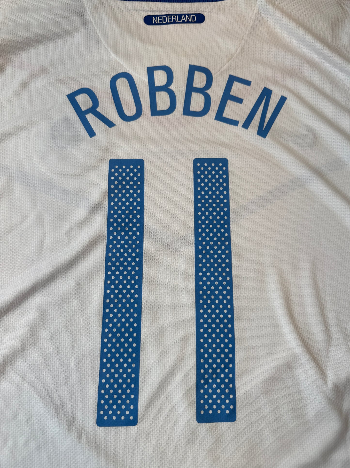 Netherlands 2010 Robben #11 Away Shirt w/ Patches - XXL