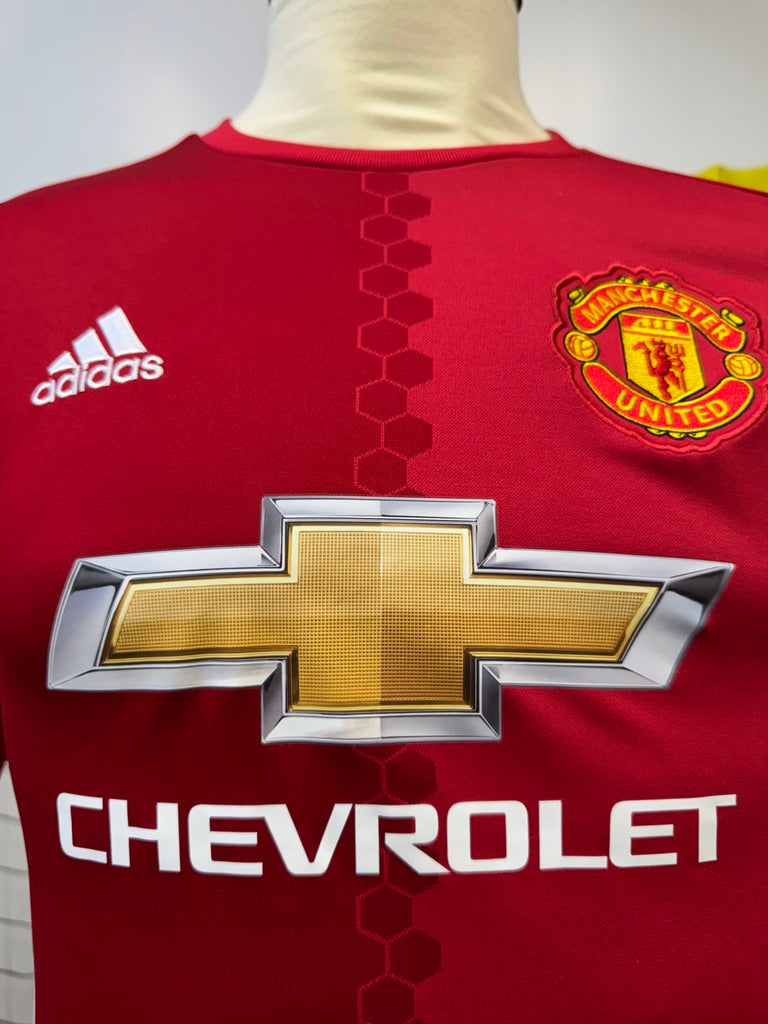 Manchester United 2016 Ibrahimovic #9 Home Longsleeve - S