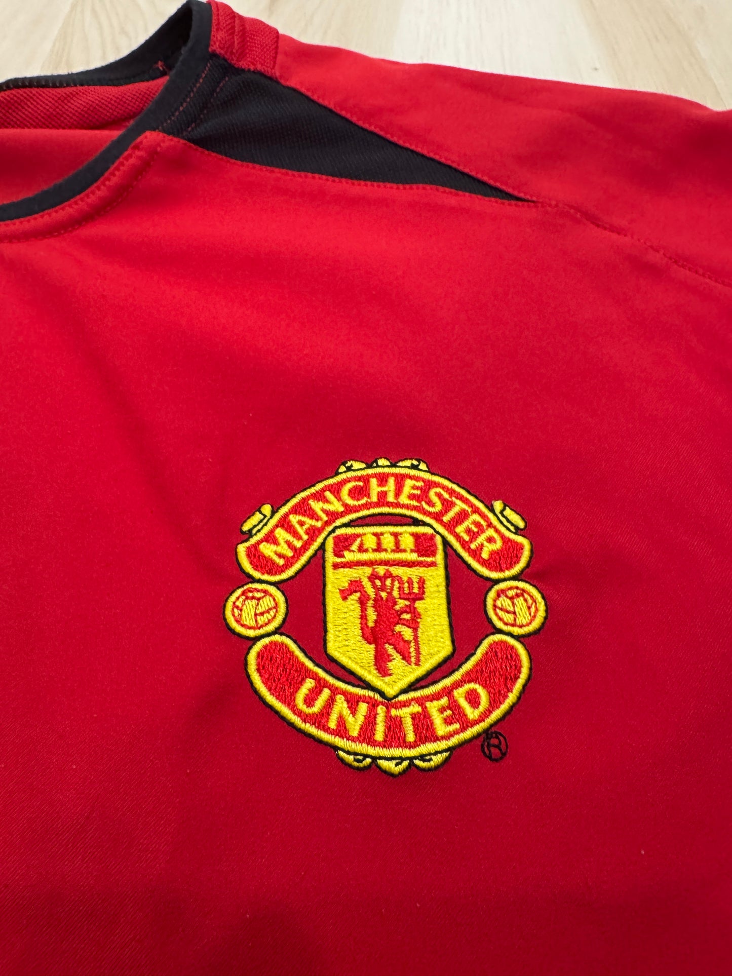 Manchester United 2003 Ronaldo #7 Home Shirt w/ Patches - L