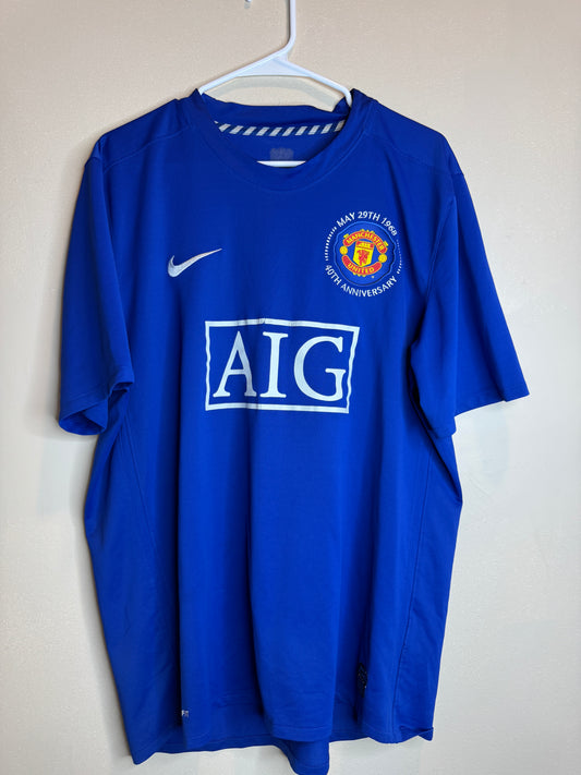 Manchester United 2008/09 Dimitar Berbatov #9 3rd Shirt | Retro Screamers