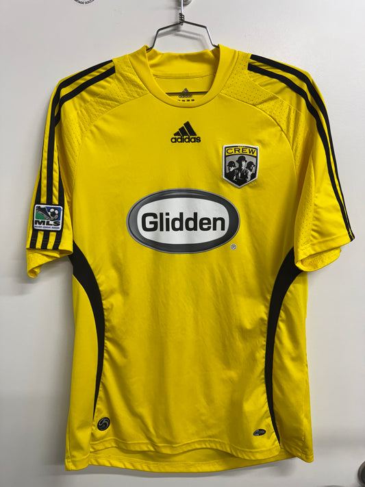 Columbus Crew 2008/10 Guillermo Barros Schelotto #7 Home Shirt | Retro Screamers
