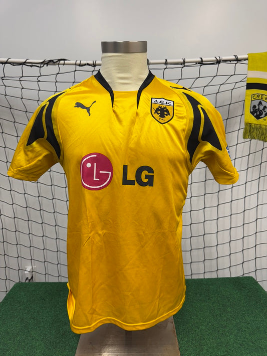 AEK Athens 2007 Home Shirt - L