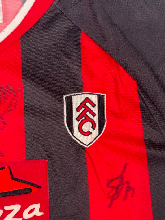 Fulham 2001/02 Signed Away Shirt #10