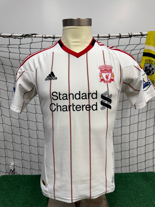 Liverpool 2010/11 Fernando Torres #9 Away w/ patches | Retro Screamers