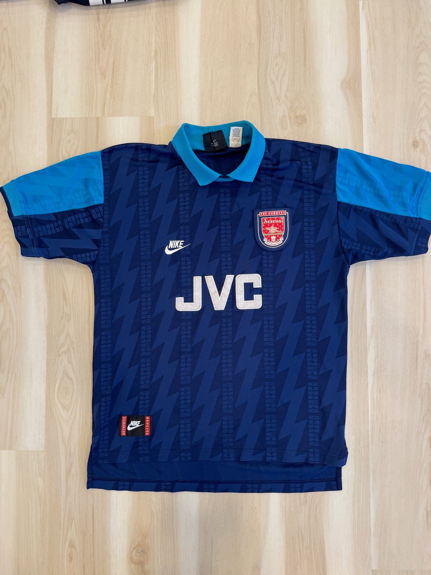 Arsenal 1995 Dixon #2 Away Shirt - L