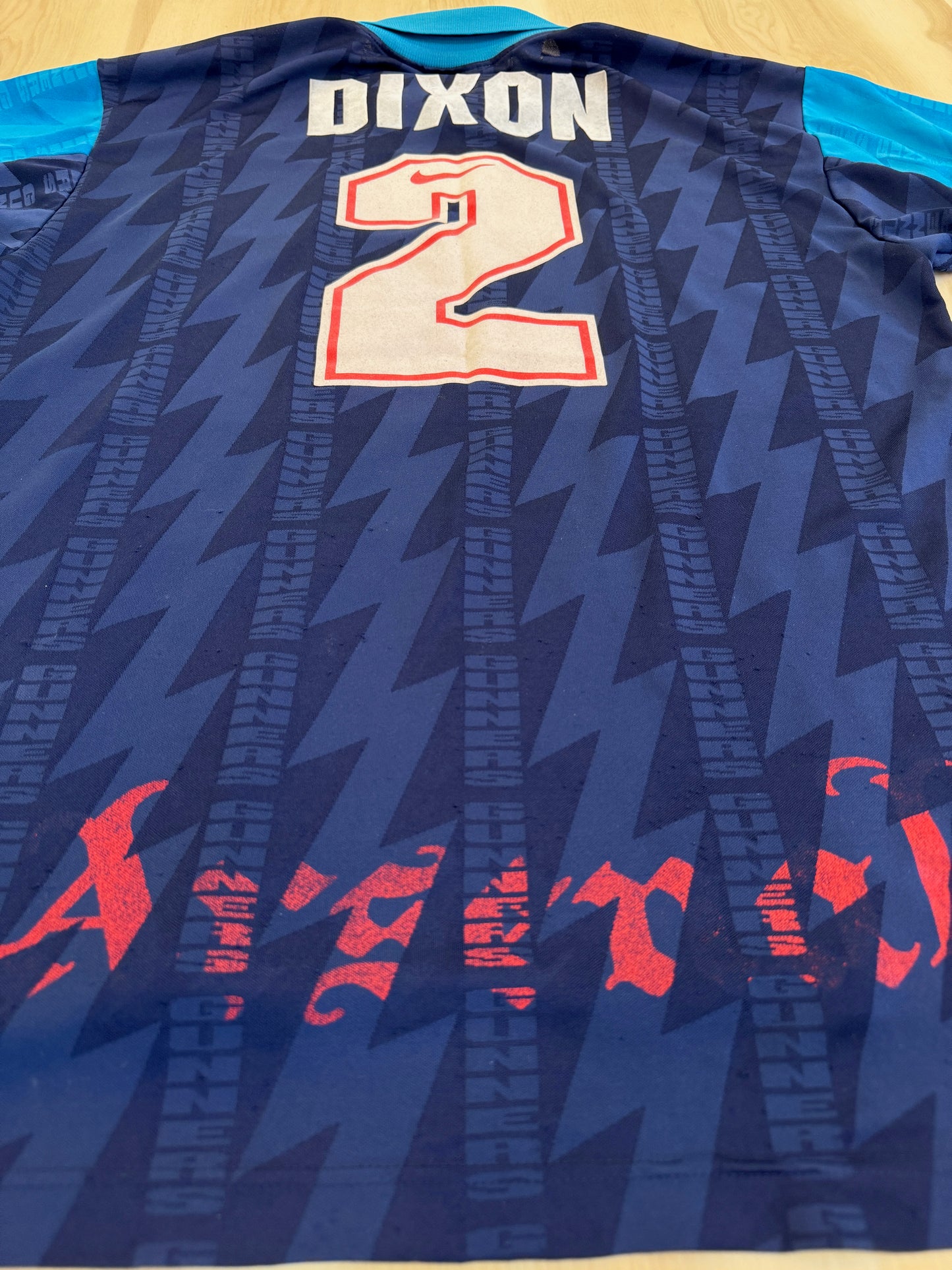 Arsenal 1995 Dixon #2 Away Shirt - L