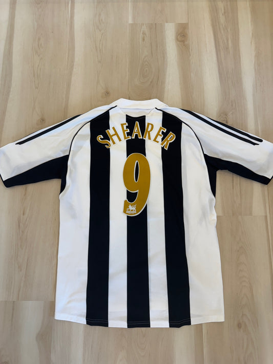 Newcastle United 2005 Shearer #9 Home Shirt - M