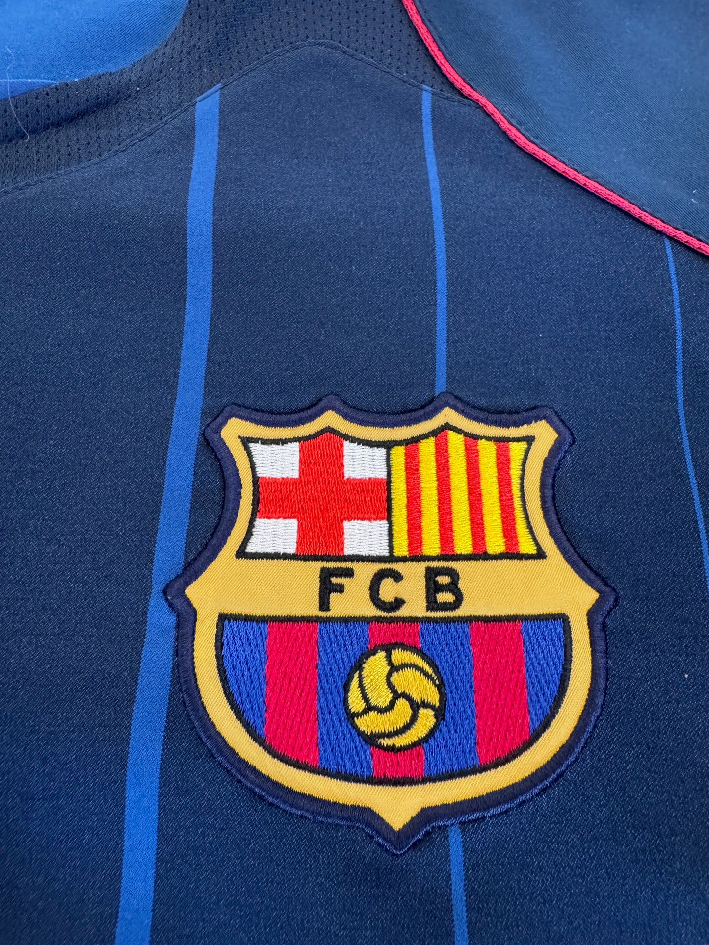 Barcelona 2004 Larsson #7 Away Shirt - L
