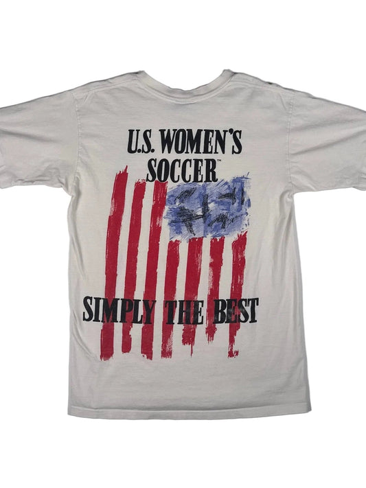 Vintage USA USWNT US Women's Soccer T-Shirt - M