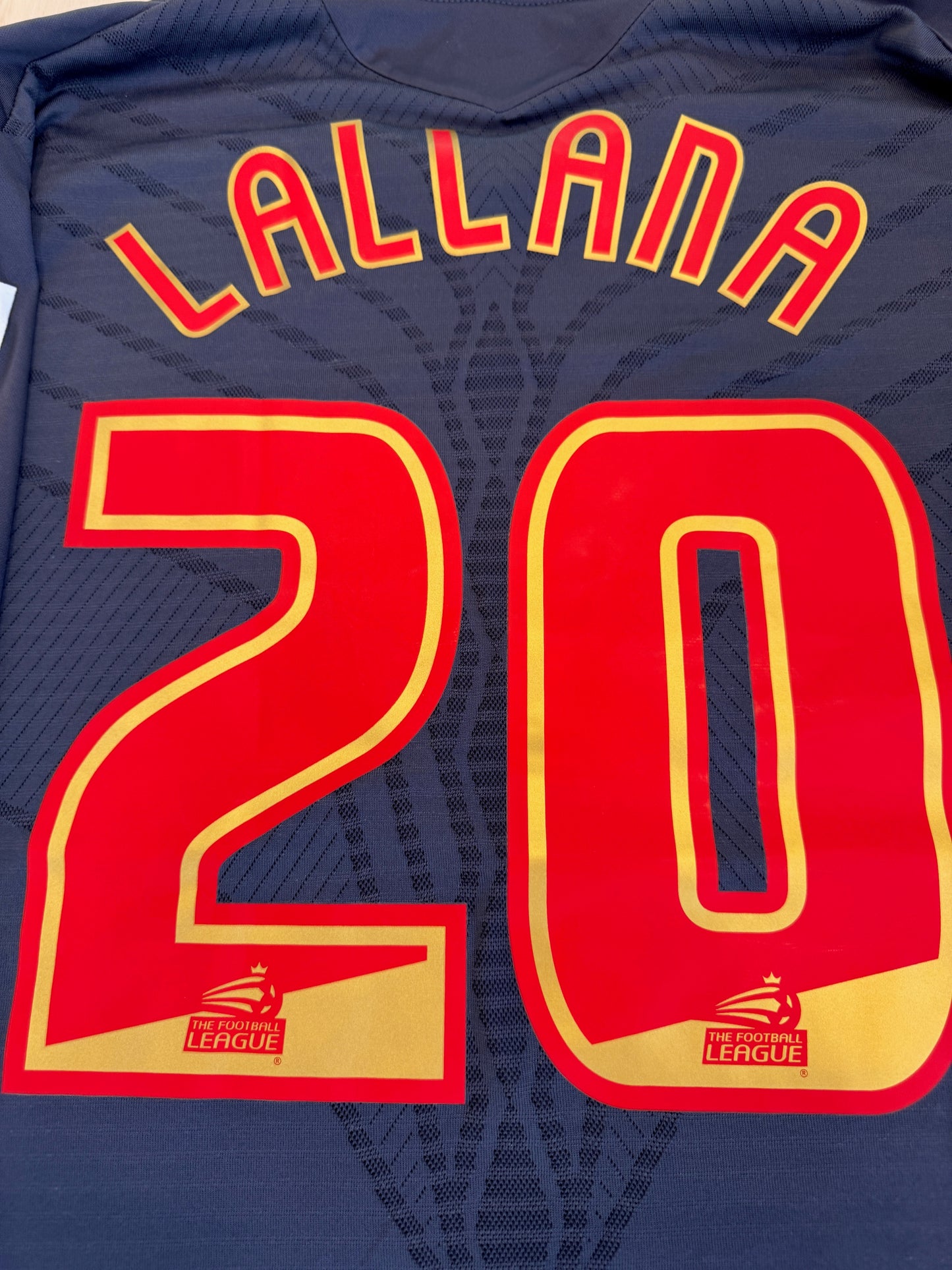Southampton 2008 Lallana #20 Away Shirt w/ Patches - XL