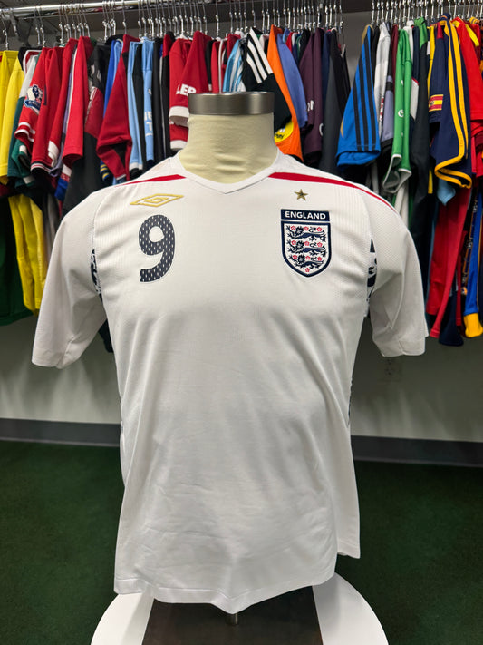 England 2007/08 Rooney #9 Home | Retro Screamers