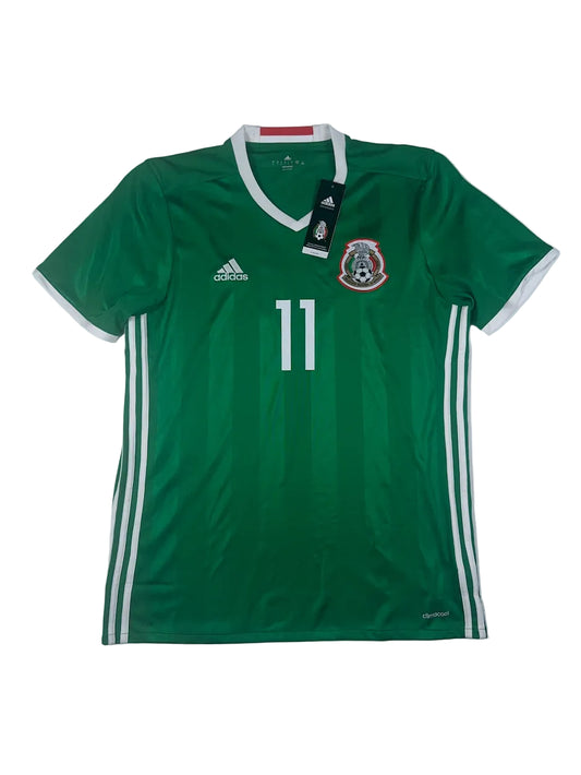 Mexico 2016/17 Carlos Vela #11 Home Shirt - L