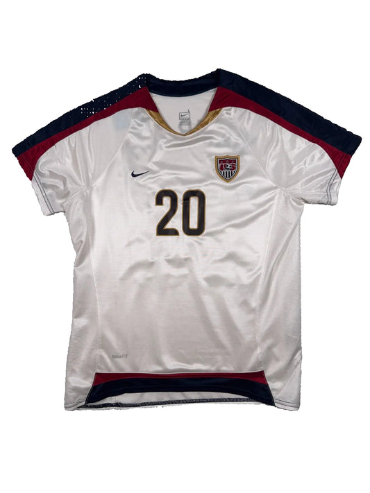 USA USWNT 2007/08 Abby Wambach #20 Home Shirt - Women's L