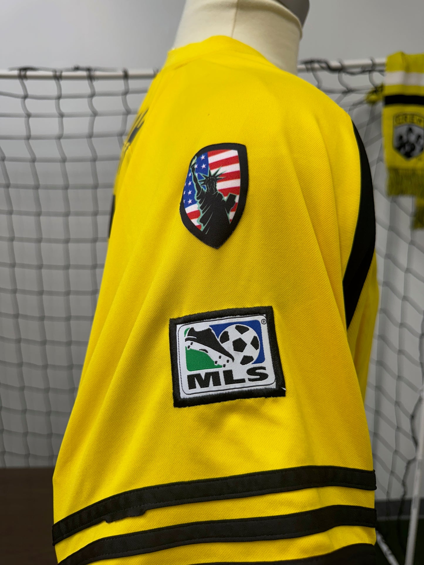 Columbus Crew 2002 Leitch #23 Home Match Issue - M