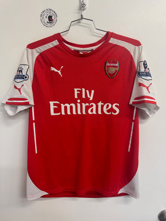 Arsenal 2015 Wilshere #10 Home Shirt - L
