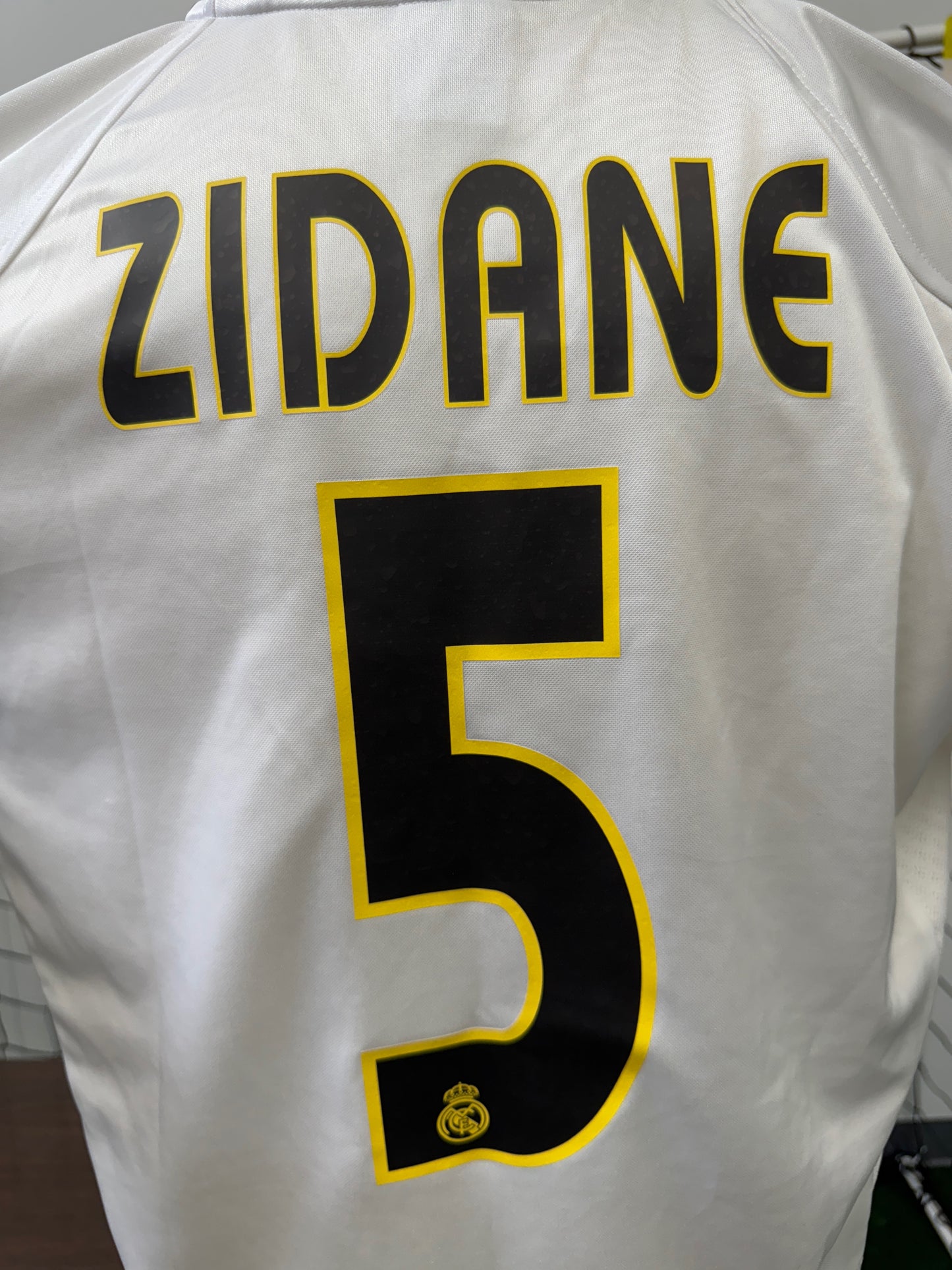 Real Madrid 2004 Zidane #5 Home - L