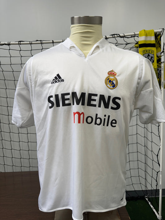 Real Madrid 2004/05 Zinedine Zidane #5 Home Shirt | Retro Screamers