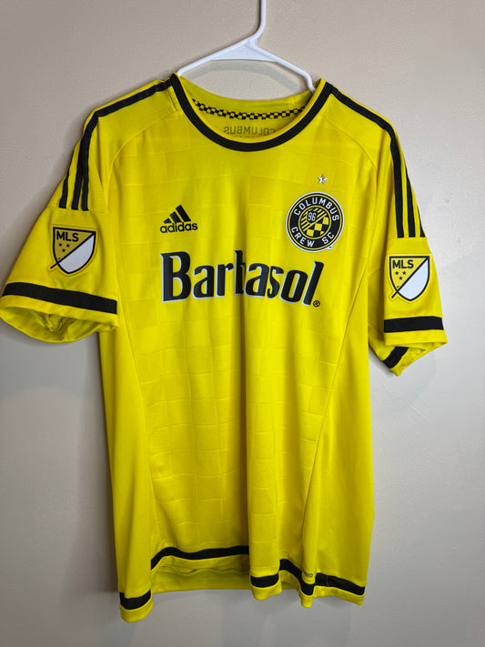 Columbus Crew 2015/16 Will Trapp #20 Home Shirt | Retro Screamers