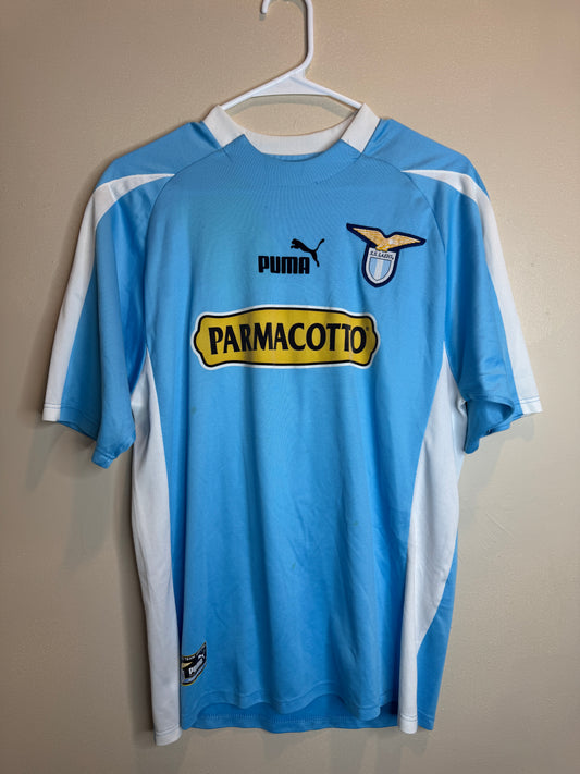 Lazio 2003/04 Bernardo Corradi #9 Home Shirt | Retro Screamers