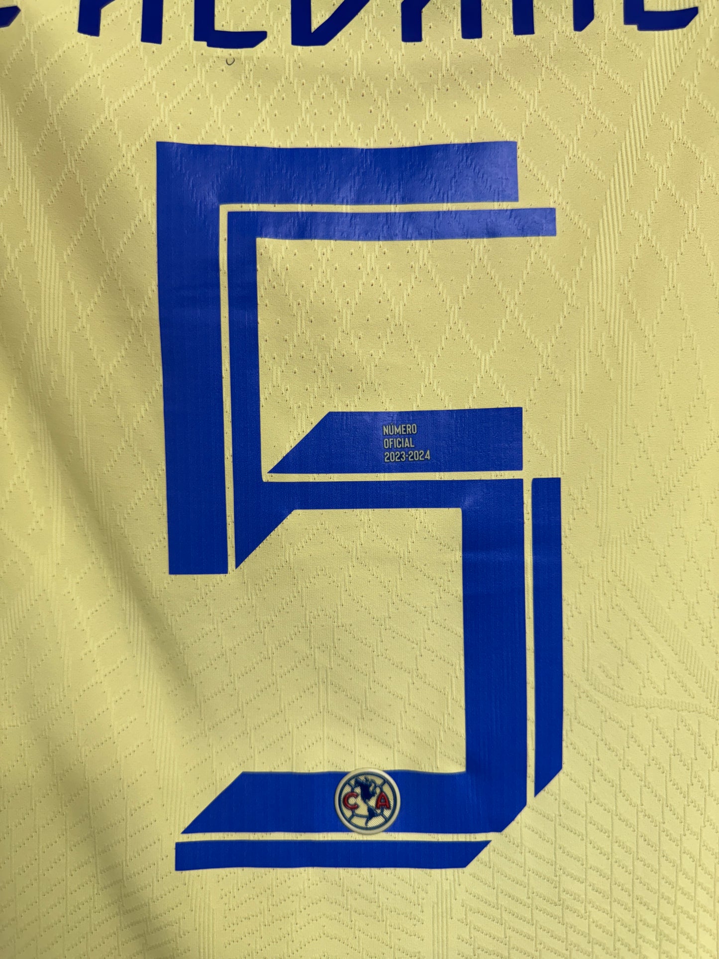 Club America 2023 Dri-Fit ADV Alvarez #5 Home - M