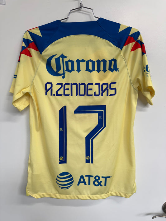Club America 2023 Zendejas #17 Home - M