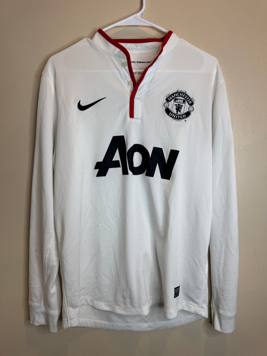 Manchester United 2012/13 Patrice Evra #3 Away Shirt | Retro Screamers