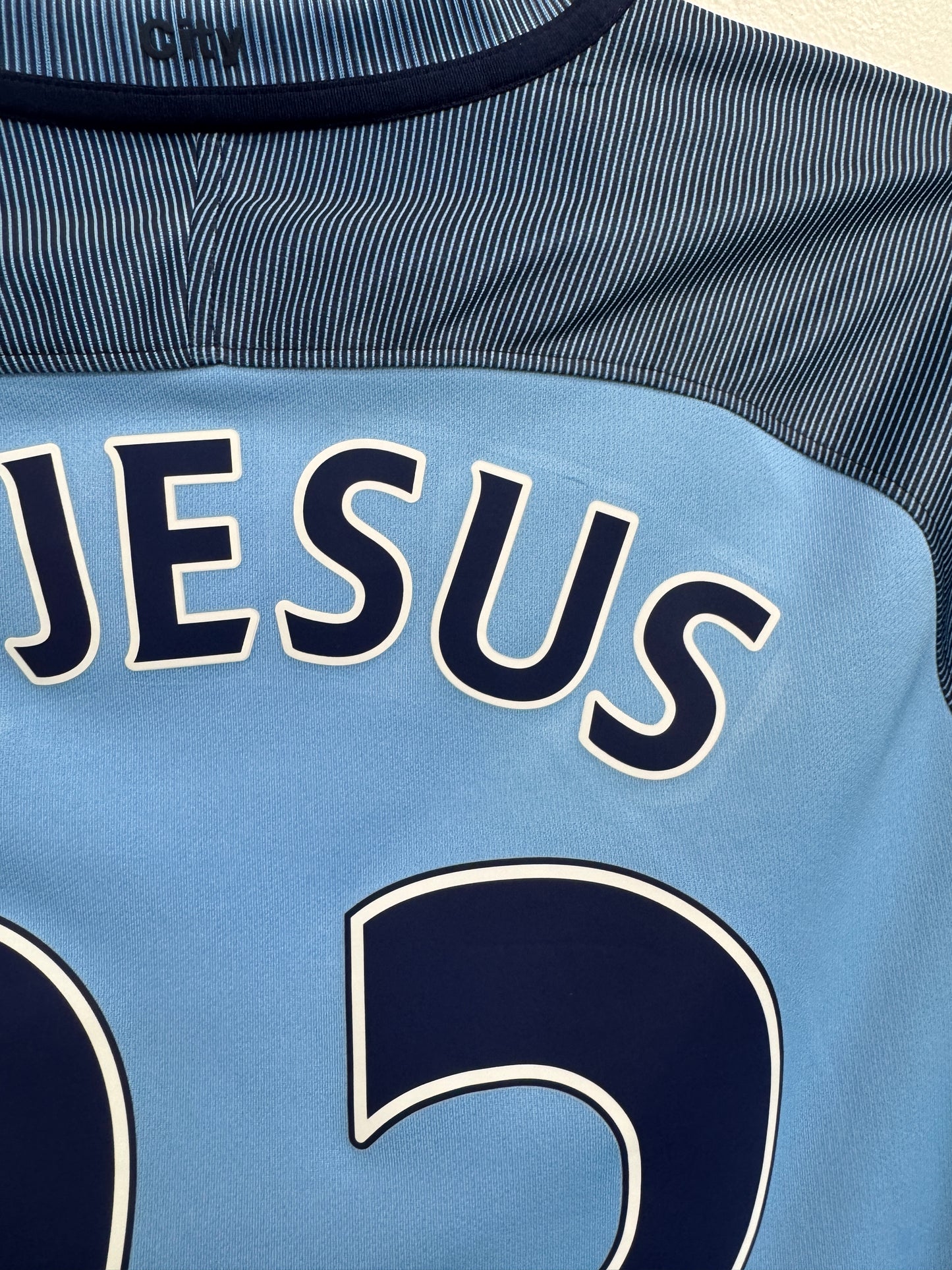 Manchester City 2016 Jesus #33 Home - S